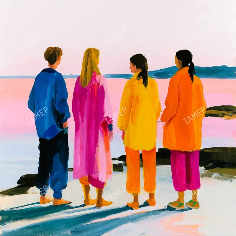 Modern Acrylic Gallery Art