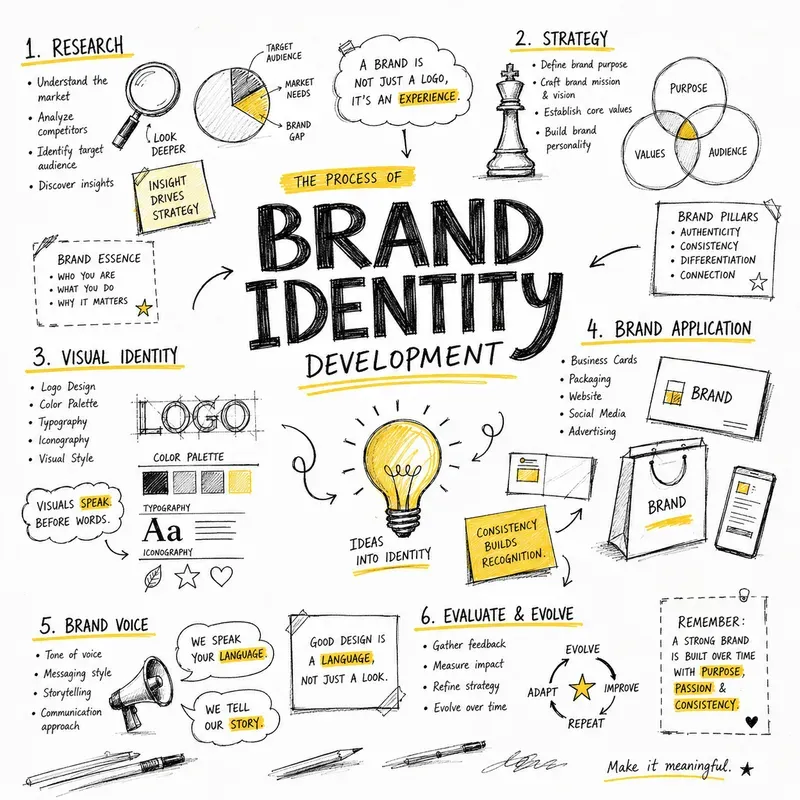 Handdrawn Creative Typography Notes