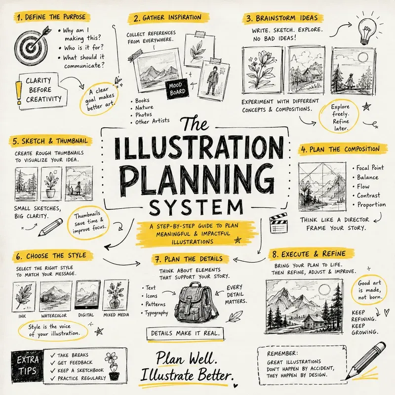Handdrawn Creative Typography Notes
