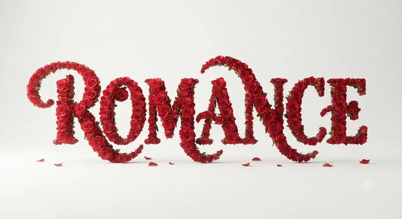 Love Themed Typography Art