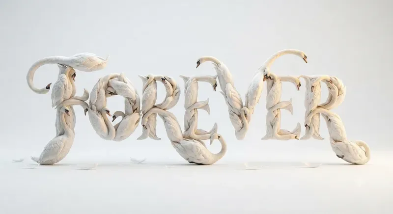 Love Themed Typography Art
