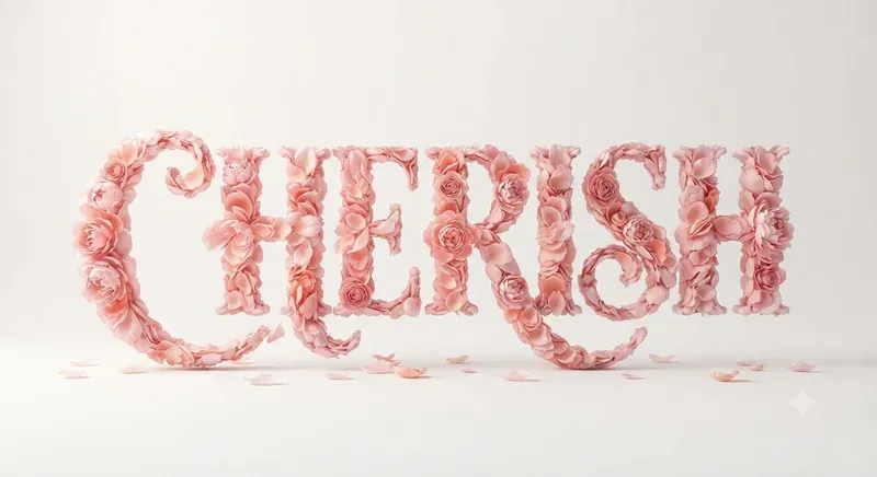 Love Themed Typography Art