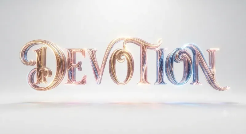 Love Themed Typography Art