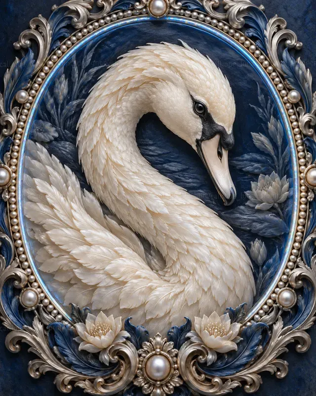 Sculpted Animal Cameo Portraits