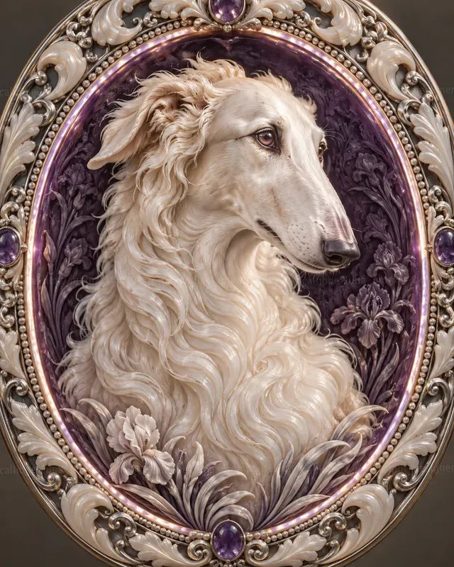Sculpted Animal Cameo Portraits