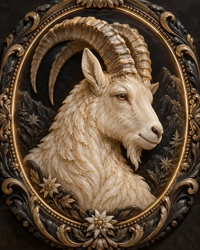 Sculpted Animal Cameo Portraits