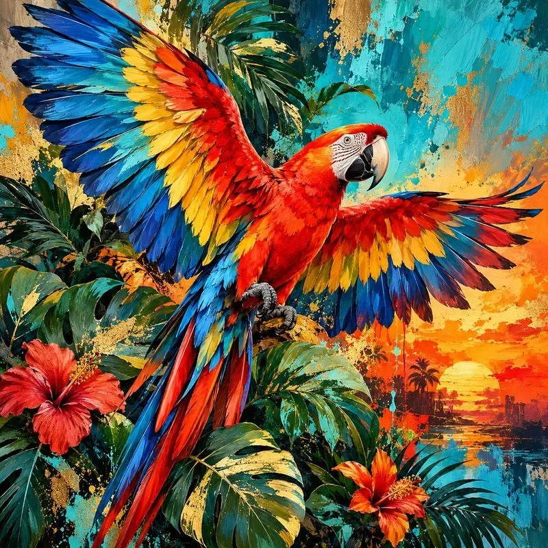 Wild Animal Contemporary Wall Art