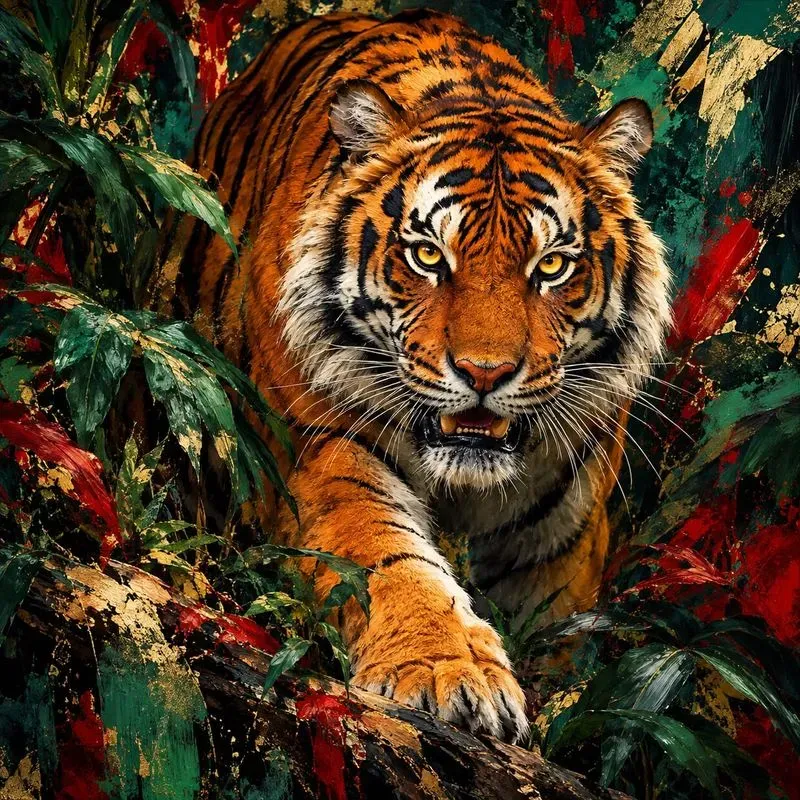 Wild Animal Contemporary Wall Art