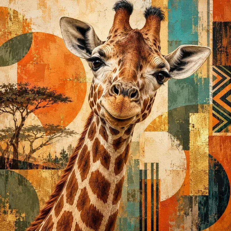 Wild Animal Contemporary Wall Art