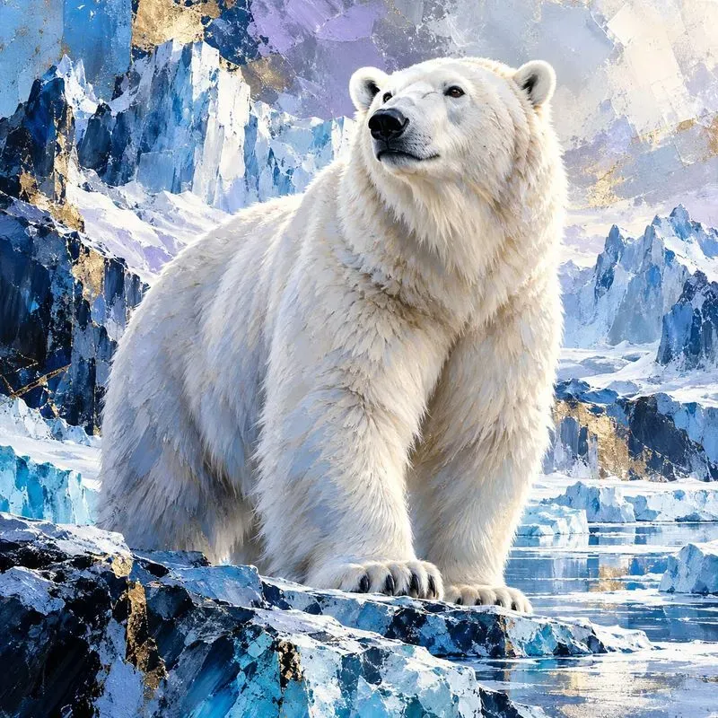 Wild Animal Contemporary Wall Art