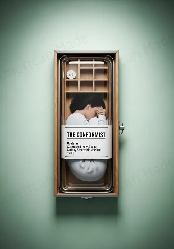 Packaged Humanity Conceptual Photography
