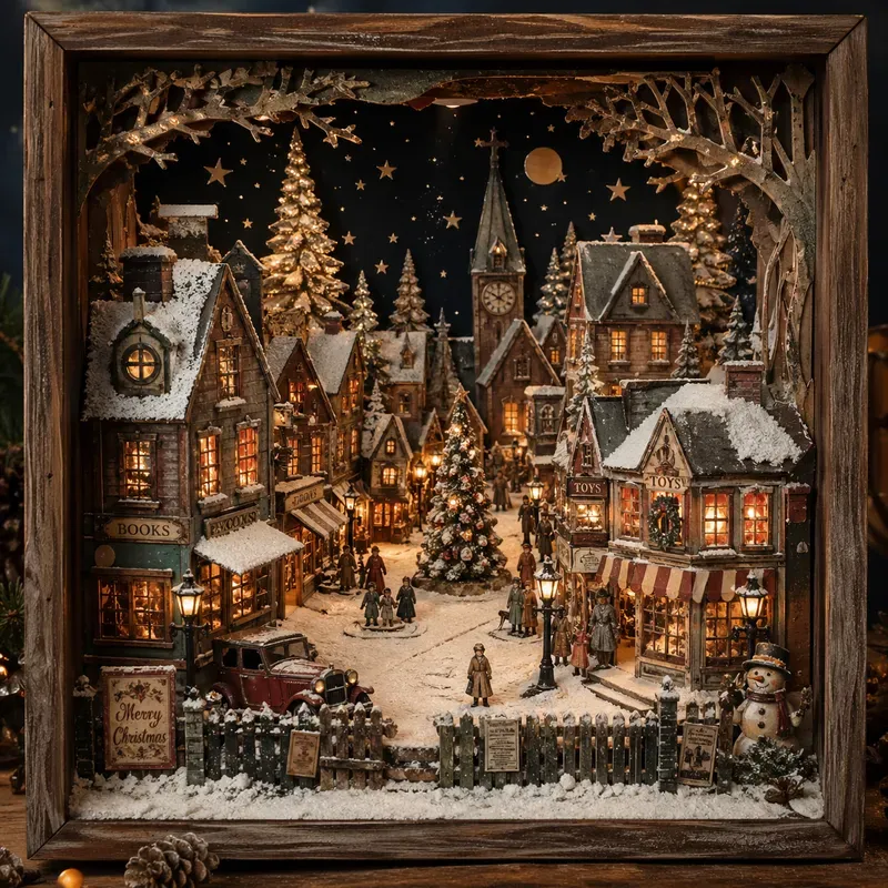 Miniature Diorama Shadow Boxes