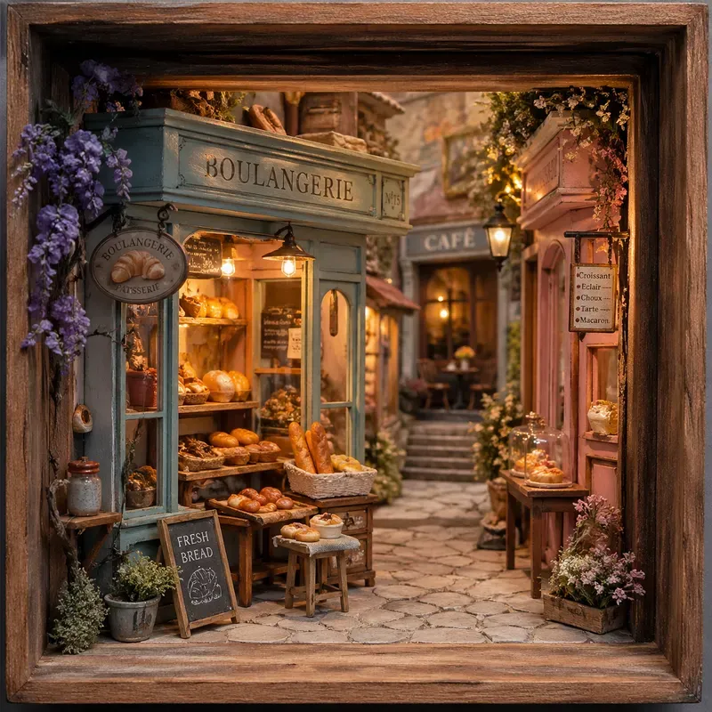Miniature Diorama Shadow Boxes