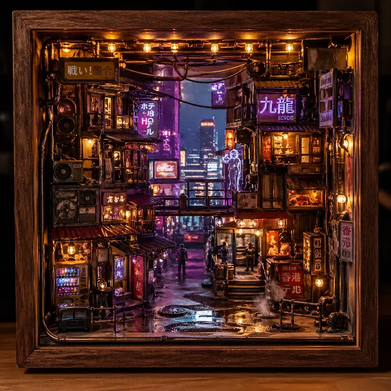 Miniature Diorama Shadow Boxes