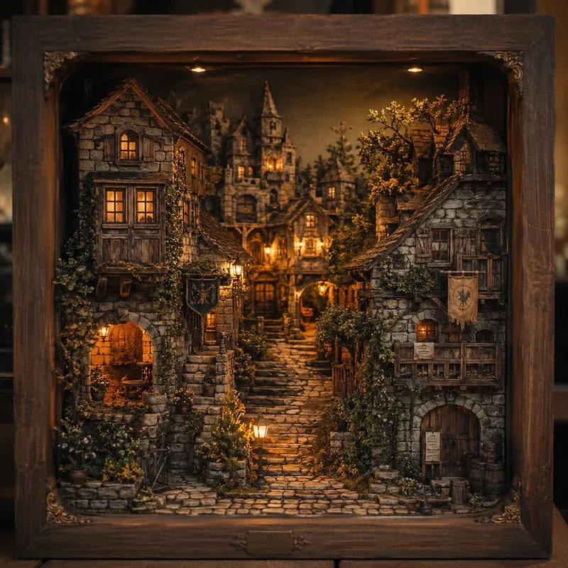 Miniature Diorama Shadow Boxes