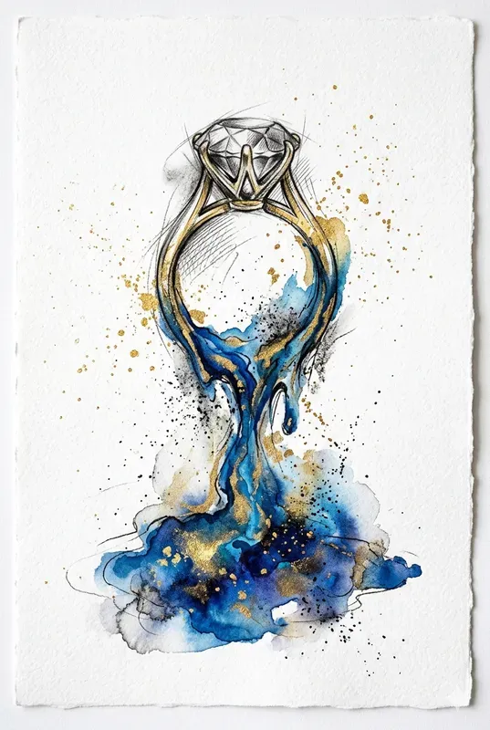 Watercolor Highfashion Art Prints