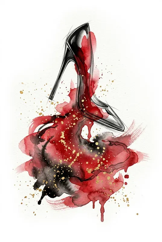 Watercolor Highfashion Art Prints