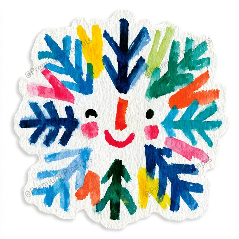 Meteo Weather Themed Stickers Cliparts