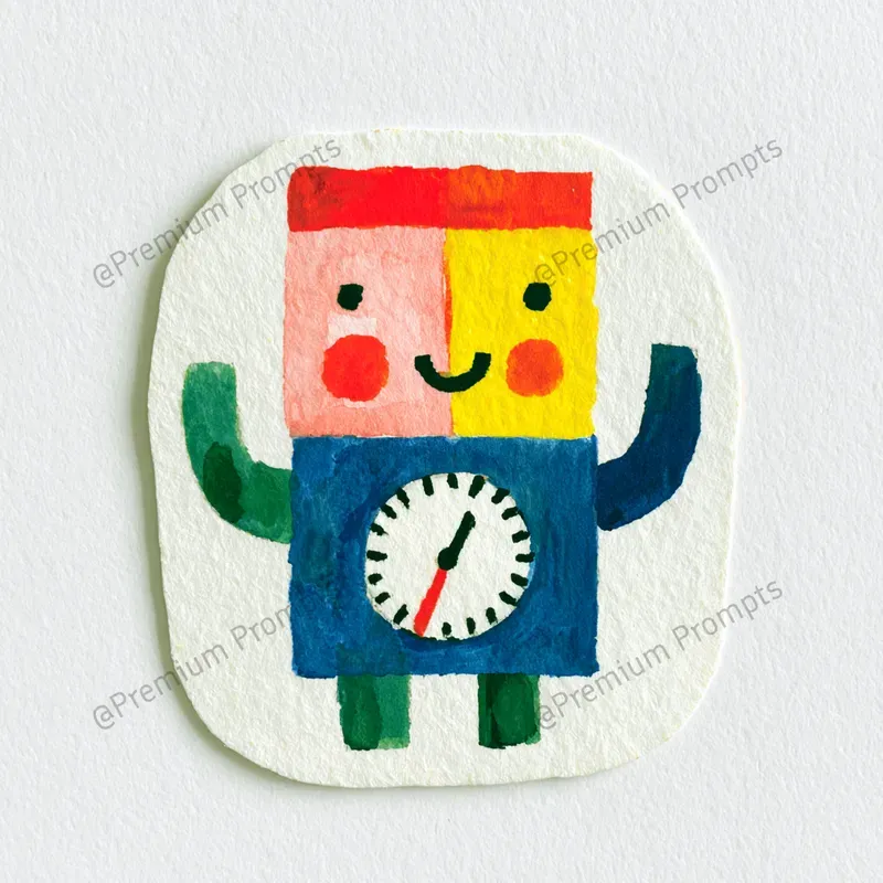 Meteo Weather Themed Stickers Cliparts
