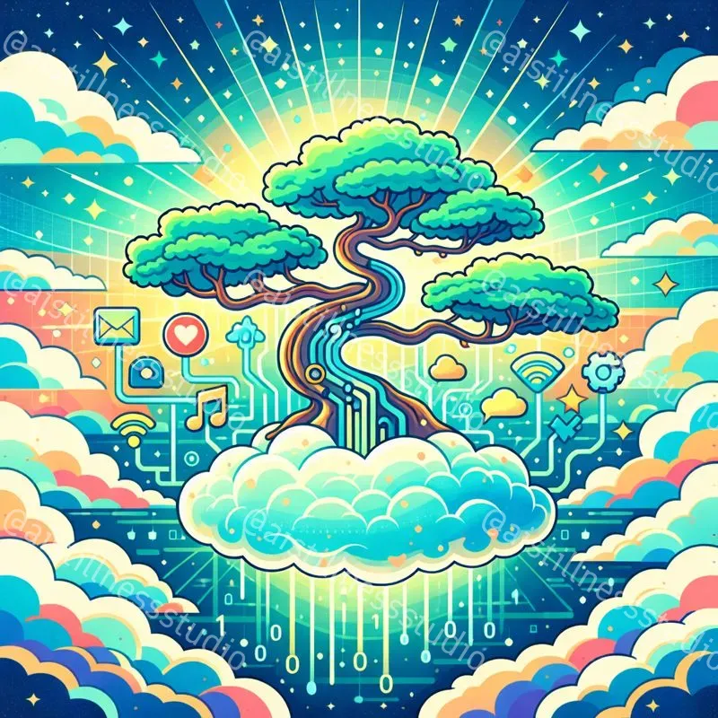 Neopop Surreal Vector Illustrations