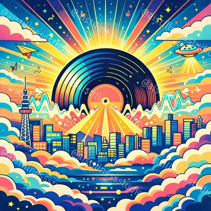 Neopop Surreal Vector Illustrations