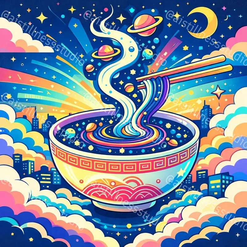 Neopop Surreal Vector Illustrations