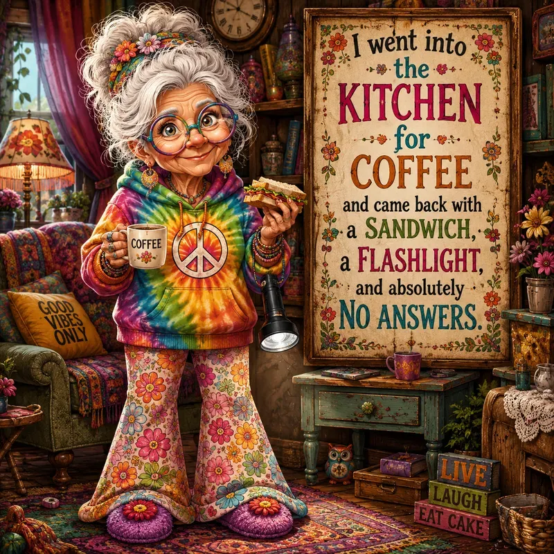 Groovy Grandma Humor Posters