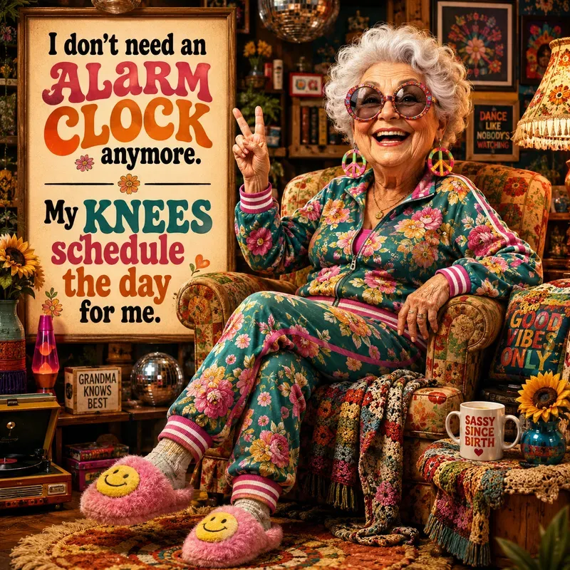 Groovy Grandma Humor Posters
