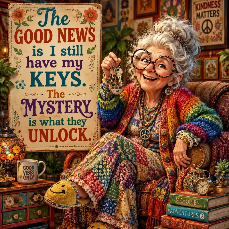 Groovy Grandma Humor Posters