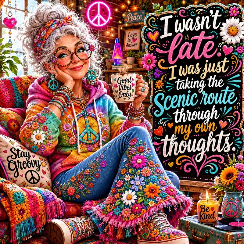 Groovy Grandma Humor Posters