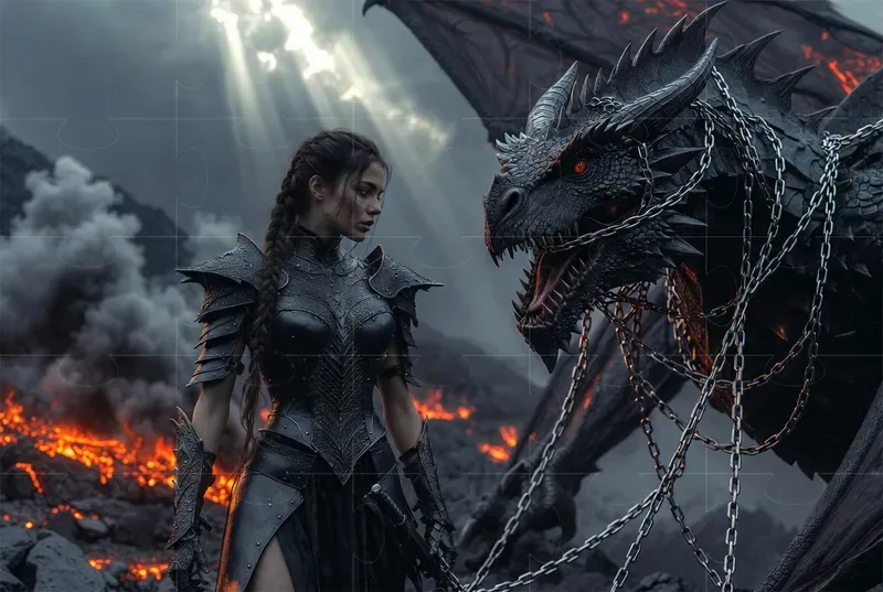3D Cinematic Fantasy Character Images