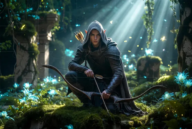 3D Cinematic Fantasy Character Images