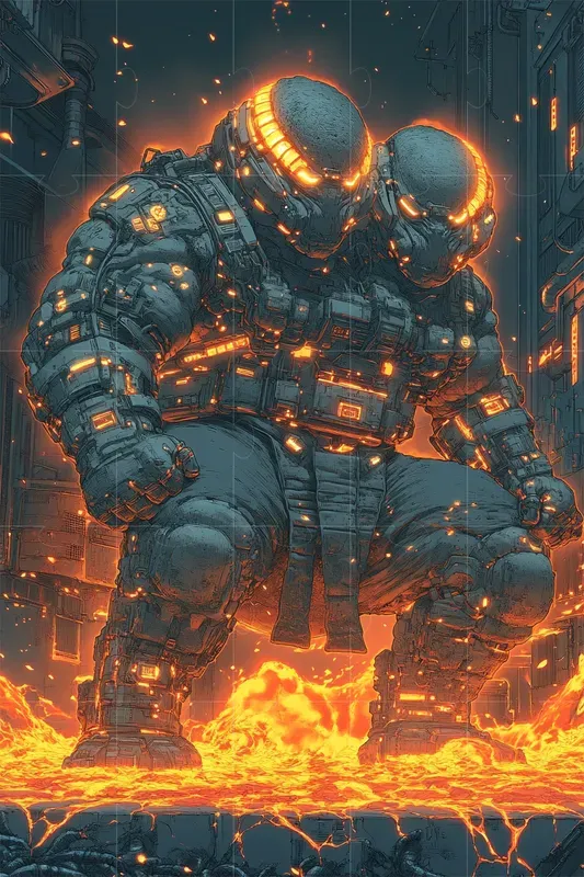 Cyber Edo Sumo Warriors