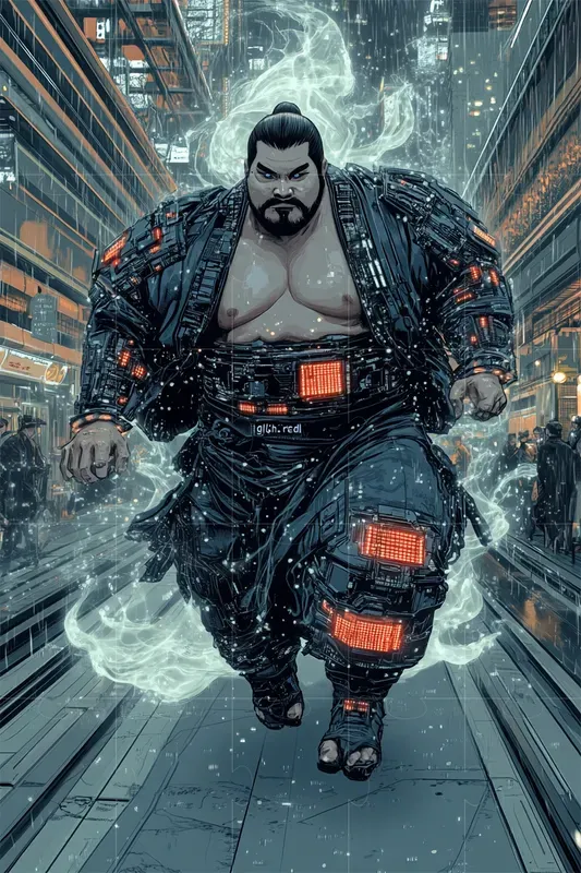 Cyber Edo Sumo Warriors