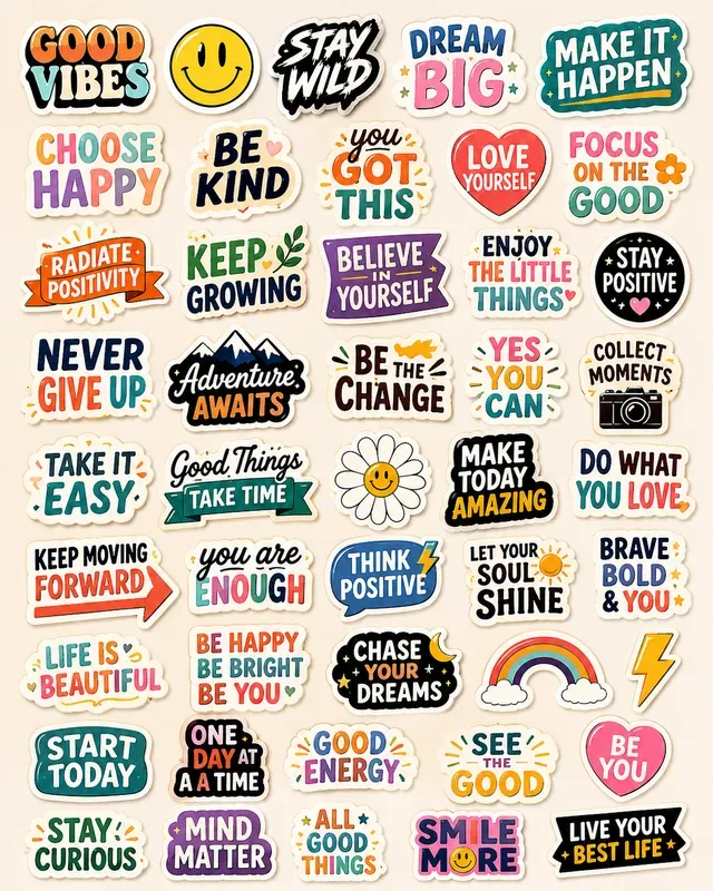 Collectible Sticker Set Generator