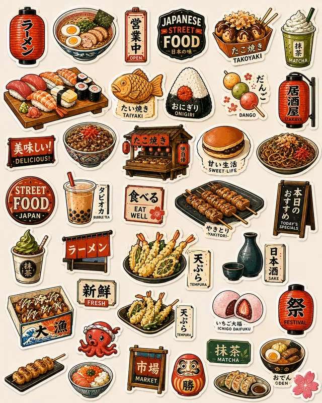 Collectible Sticker Set Generator