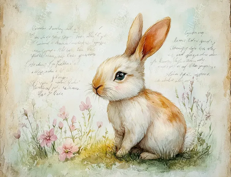 Vintage Easter Ephemera Postcards