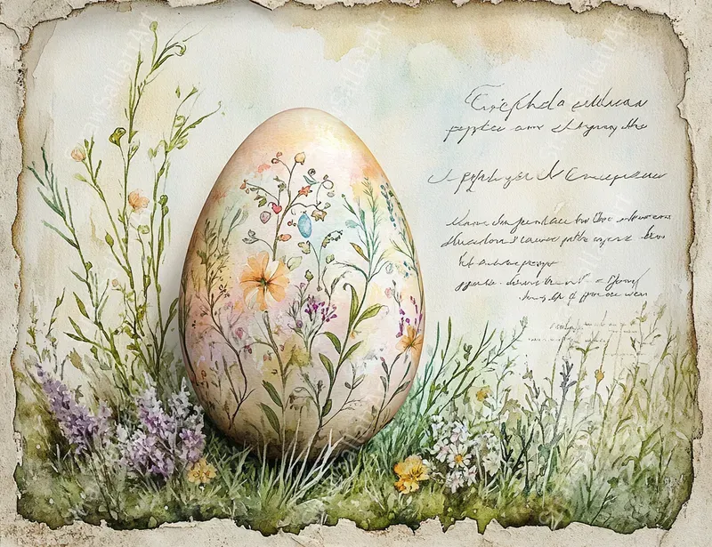 Vintage Easter Ephemera Postcards