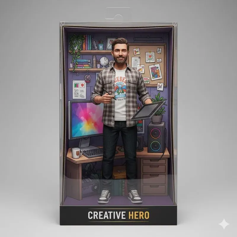 3D Boxed Action Figure Creators
