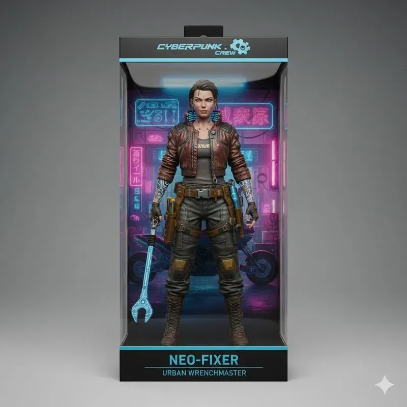 3D Boxed Action Figure Creators