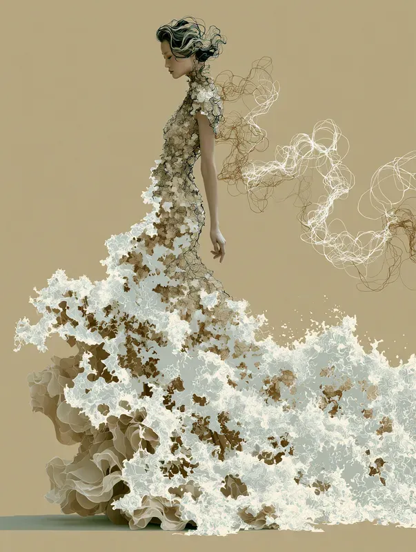 Editorial Ink Surreal Fashion