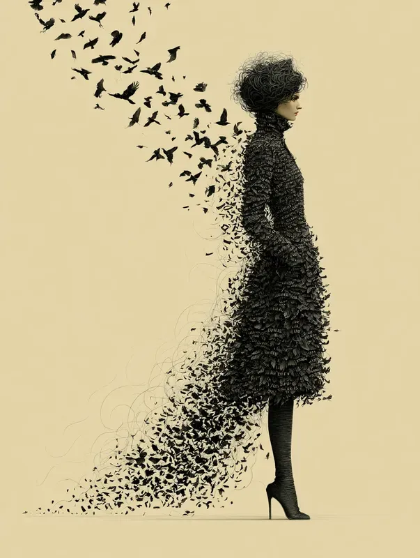 Editorial Ink Surreal Fashion