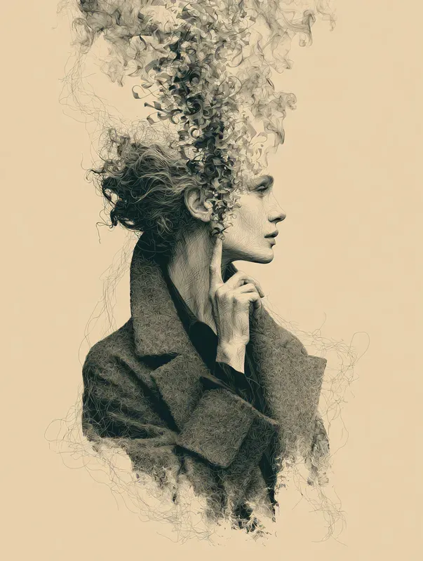 Editorial Ink Surreal Fashion