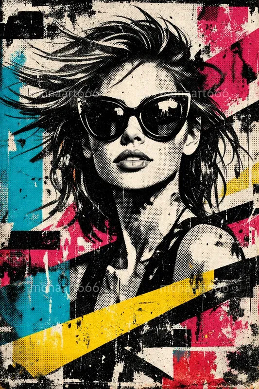 Chromatic Stencil Series