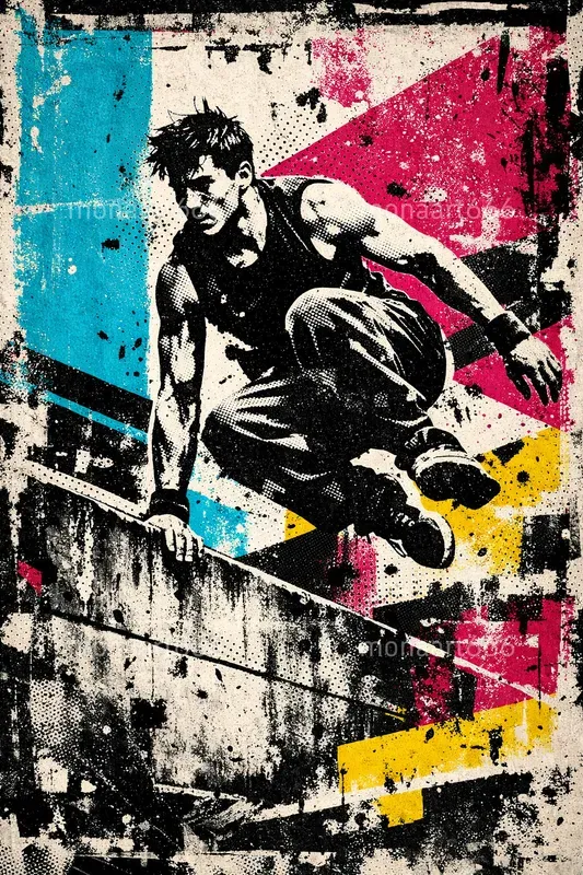 Chromatic Stencil Series