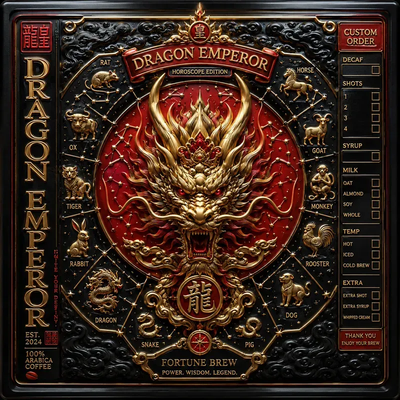 Zodiac Coffee Label Creators