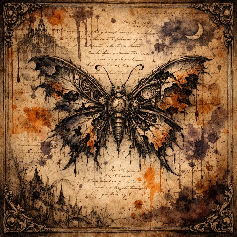 Antique Dark Fantasy Sketch Series