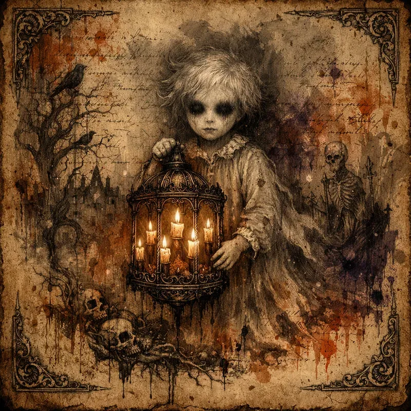 Antique Dark Fantasy Sketch Series