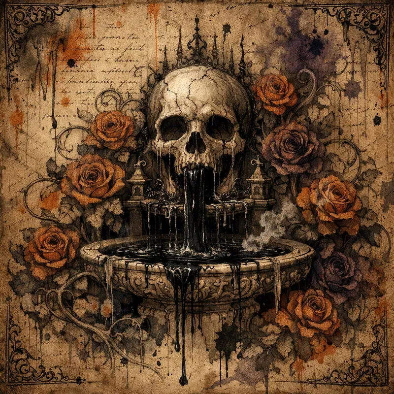 Antique Dark Fantasy Sketch Series