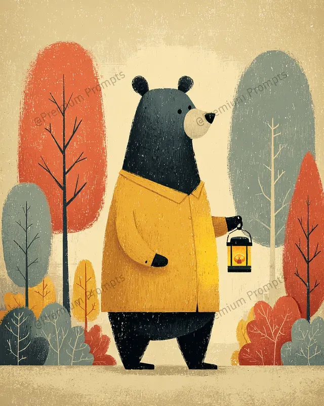 Whimsical Pastel Storybook Illustrations